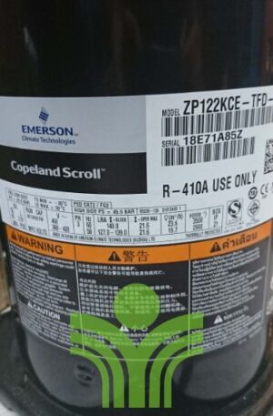 Compressor Copeland ZP122KCE-TFD-522