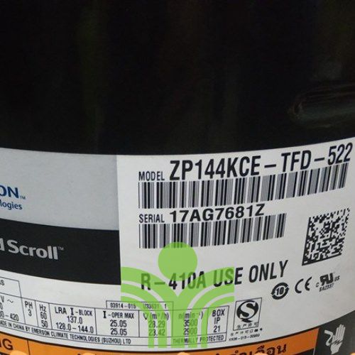 Compressor Copeland ZP144KCE-TFD-522
