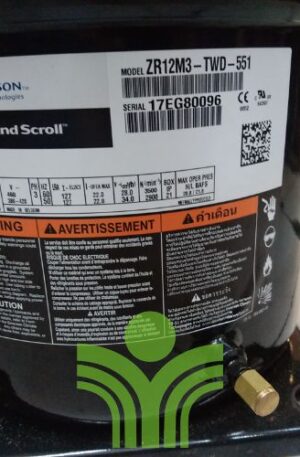 Compressor Copeland ZR12M3-TWD-551
