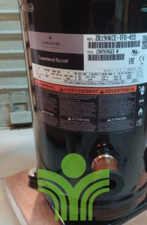 Compressor Copeland ZR190KCE-TFD-455