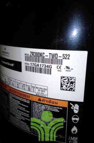 Compressor Copeland ZR380KC-TWD-522