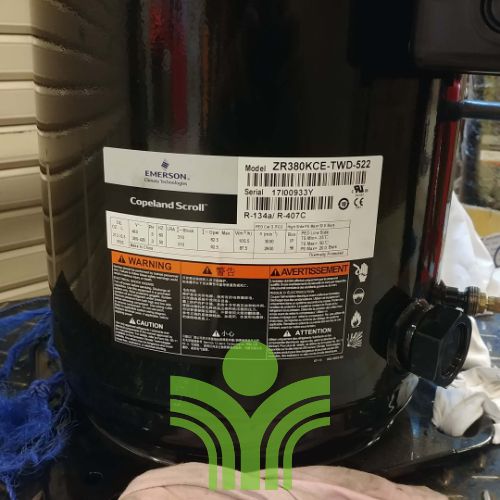 Compressor Copeland ZR380KCE-TWD-522