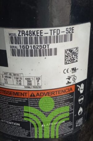 Compressor Copeland ZR48KEE-TFD-52E