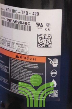 Compressor Copeland ZR61KC-TFD-420