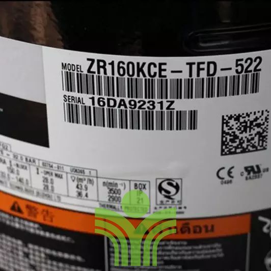 Compressor Copeland ZR160KCE-TFD-522