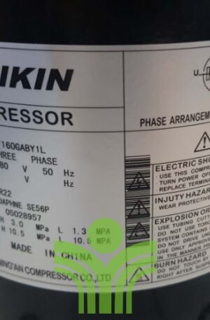 Compressor Daikin JT160GABY1L
