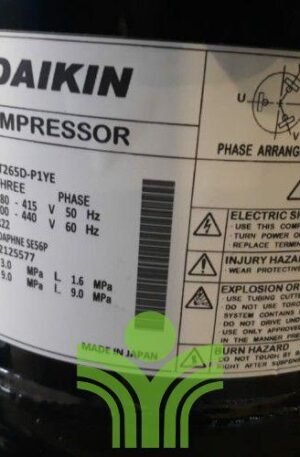 Compressor Daikin JT265D-P1YE