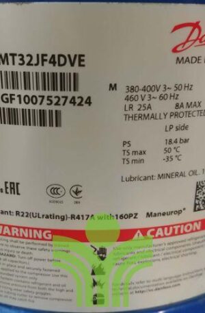 Compressor Maneurop MT32JF4DVE