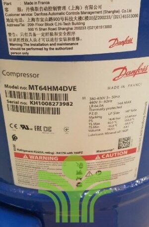 Compressor Maneurop MT64HM4DVE
