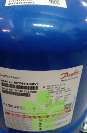 Compressor Maneurop MTZ44HJ4BVE