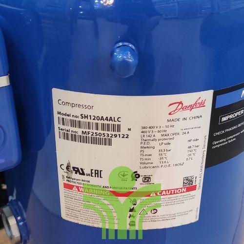 Compressor SH120A4ALC Danfoss