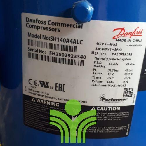 Compressor SH140A4ALC Danfoss