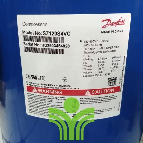 Compressor SZ120S4VC Danfoss