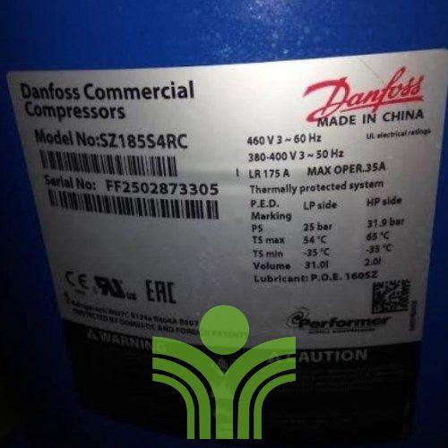 Compressor SZ185S4RC Danfoss