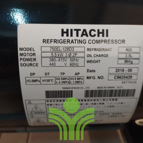 Hitachi 750EL-128D3 Compressor
