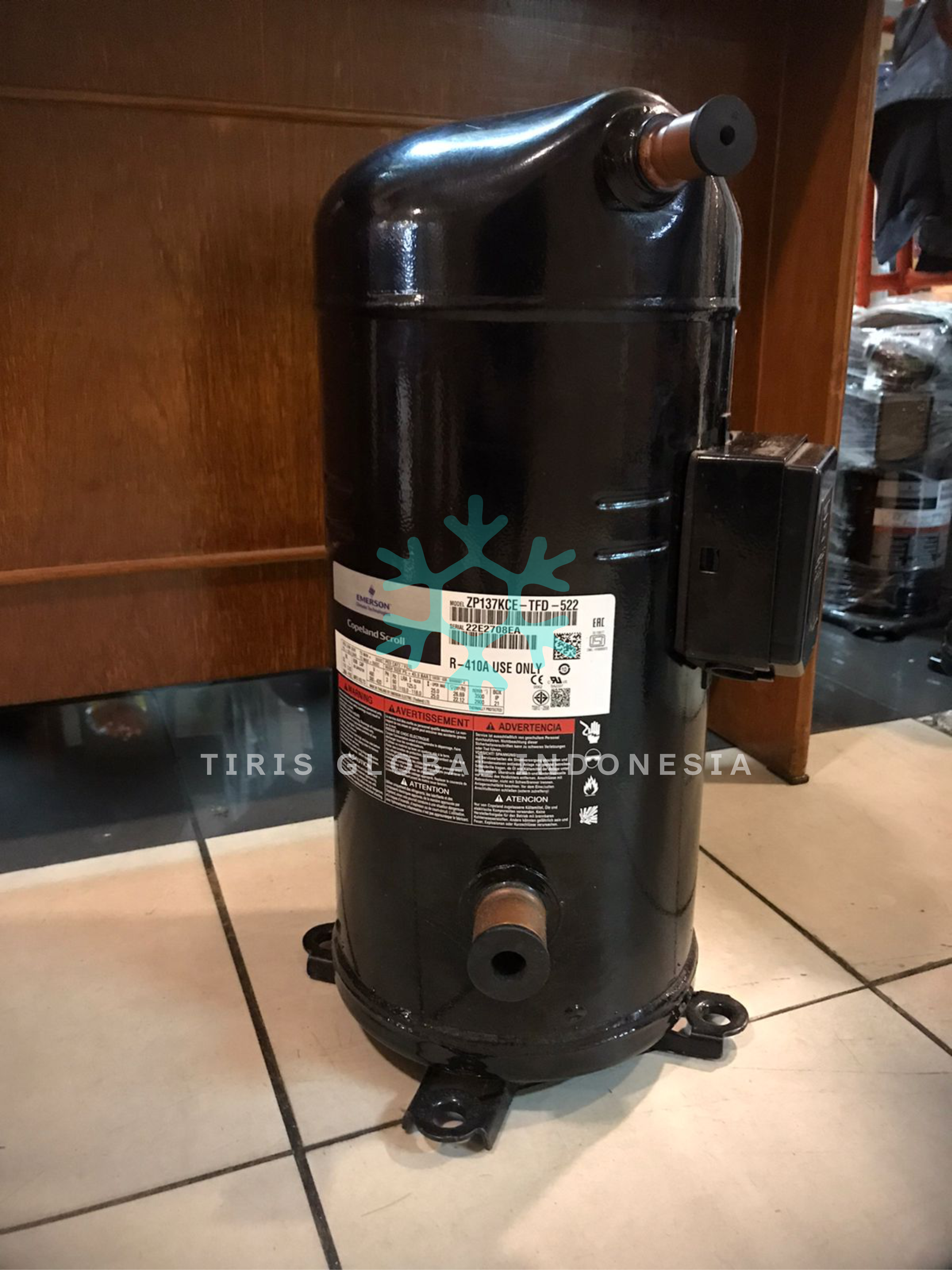 Compressor Emerson ZP137KCE-TFD-522 - Gambar 2