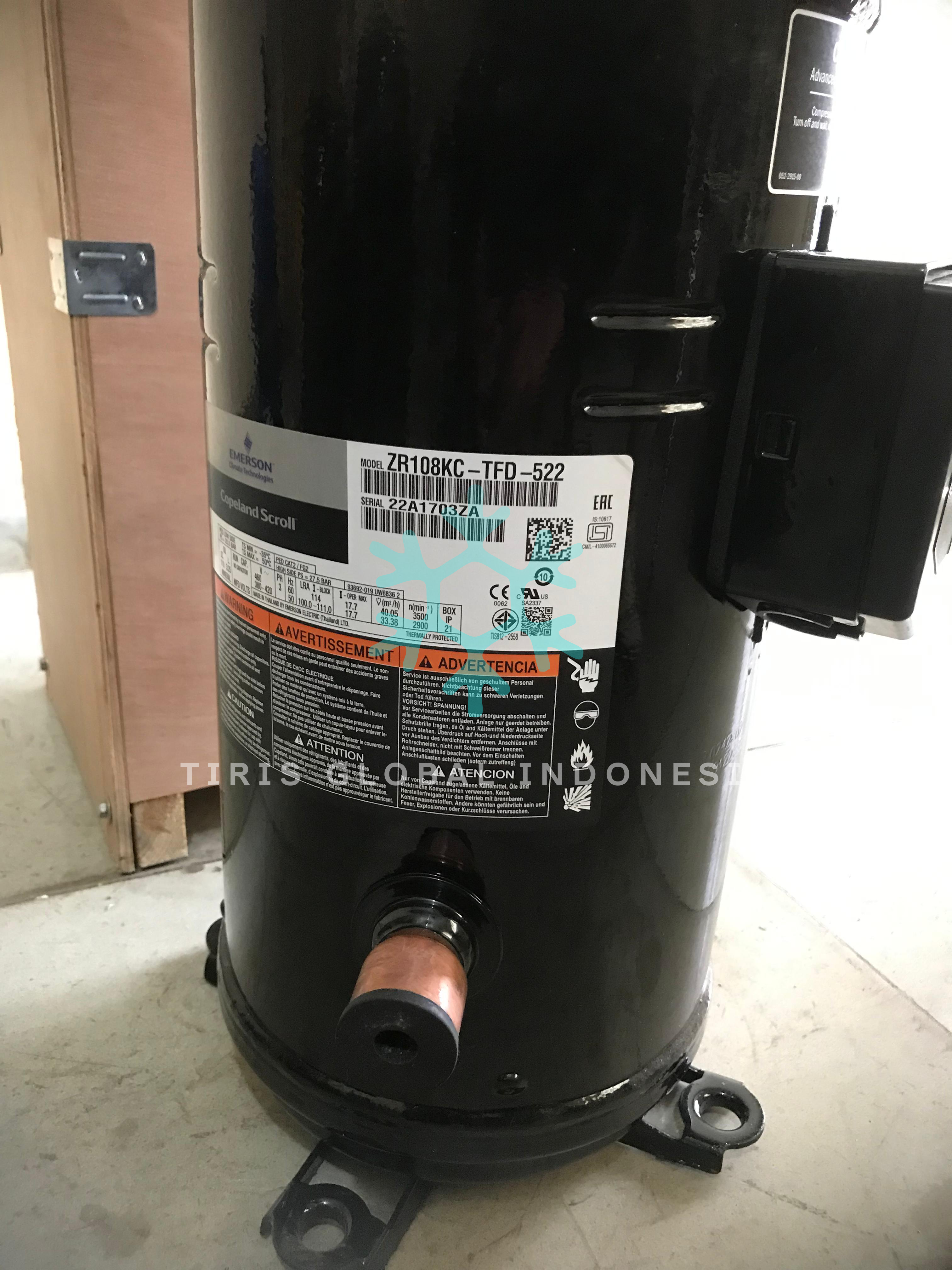 Compressor Emerson ZR108KC-TFD-522 - Gambar 3