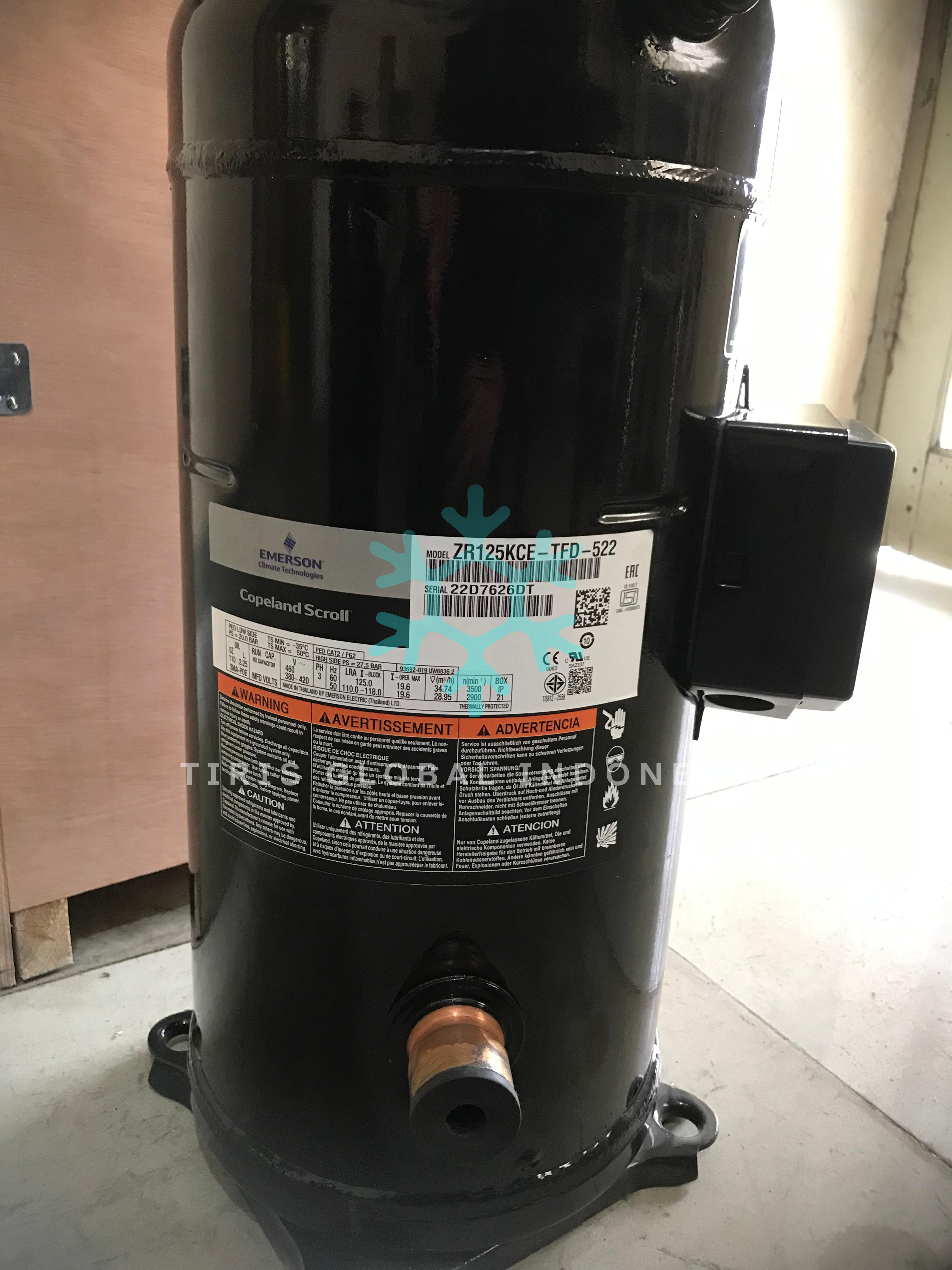 Compressor Emerson ZR125KCE-TFD-522 - Gambar 2