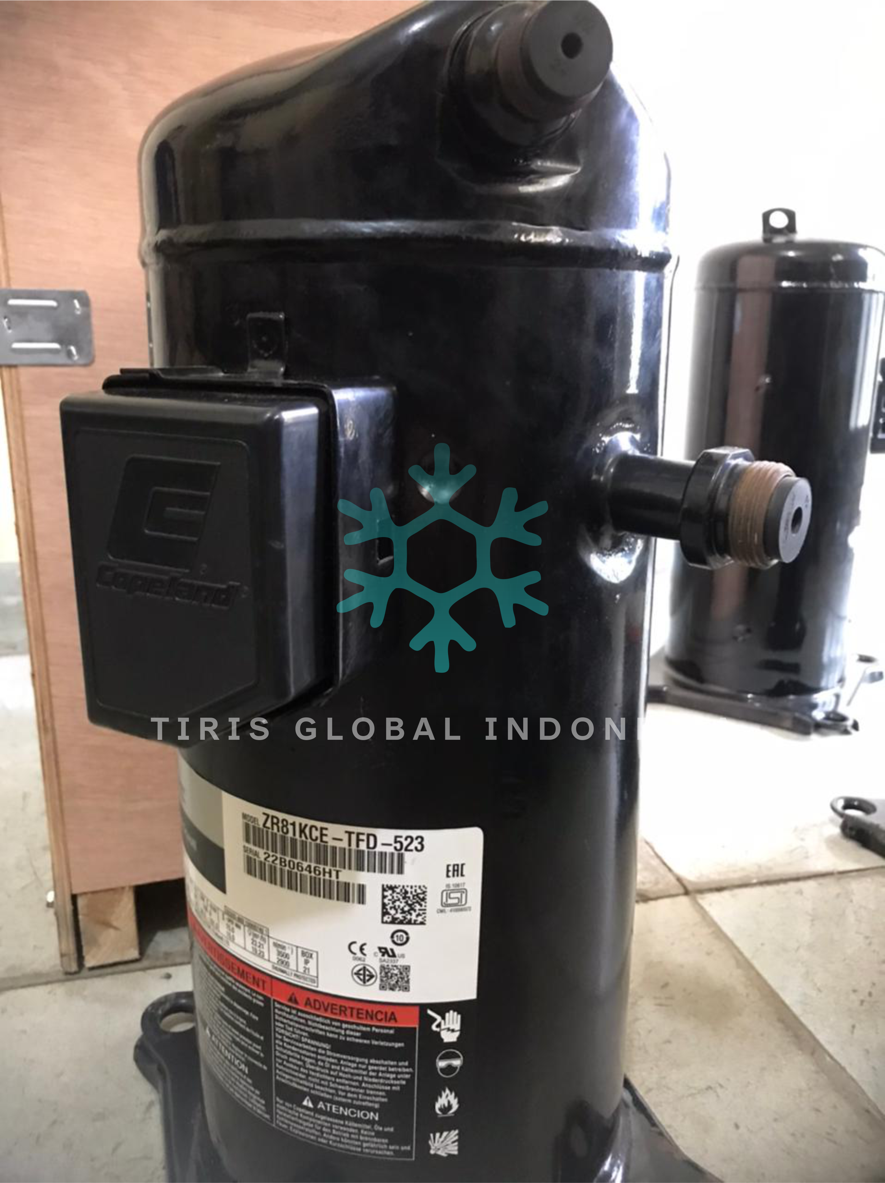 Compressor Emerson ZR81KCE-TFD-523 - Gambar 2